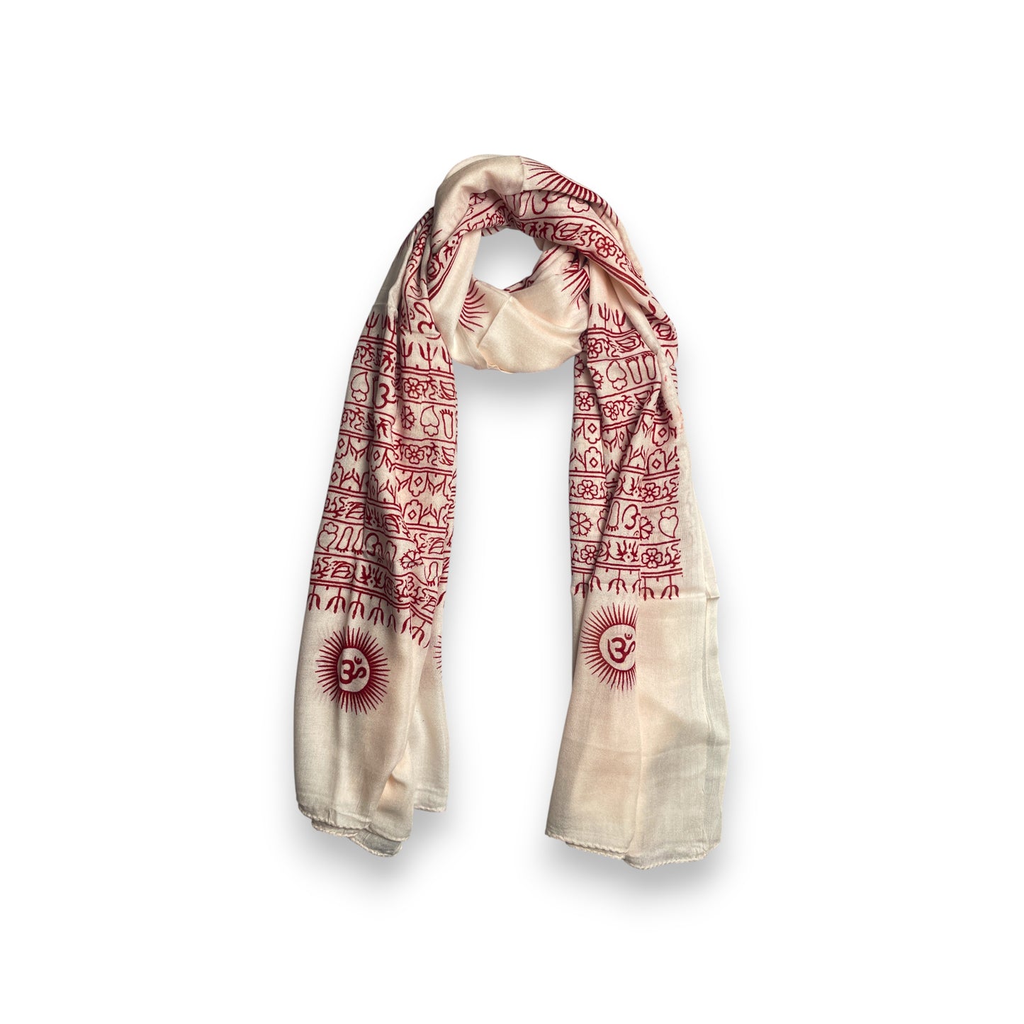 Indisches Tuch Lungi Schal & Sarong OM 185x95 cm