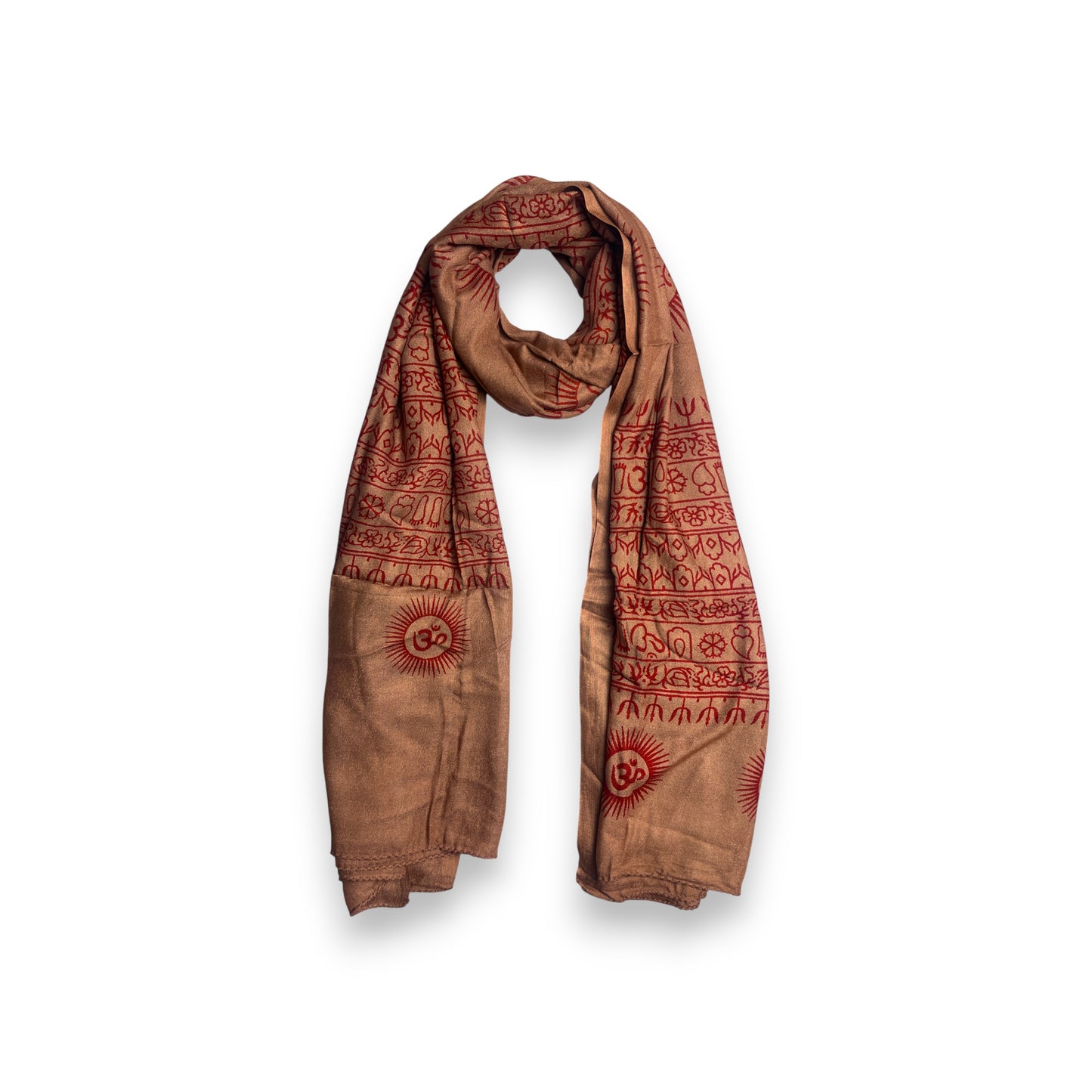 Indisches Tuch Lungi Schal & Sarong OM 185x95 cm