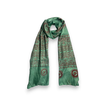 Indisches Tuch Lungi Schal & Sarong OM 185x95 cm