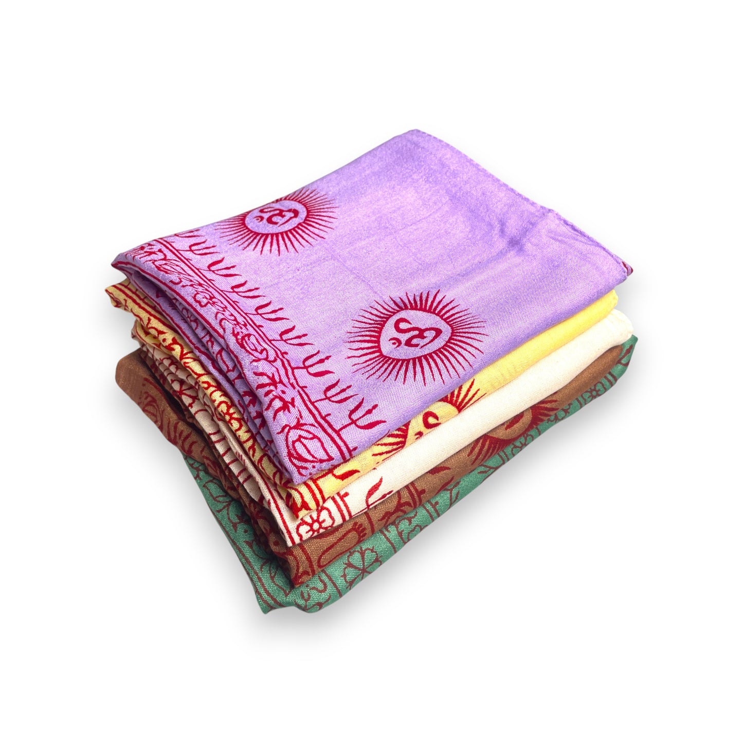 Indisches Tuch Lungi Schal & Sarong OM 185x95 cm