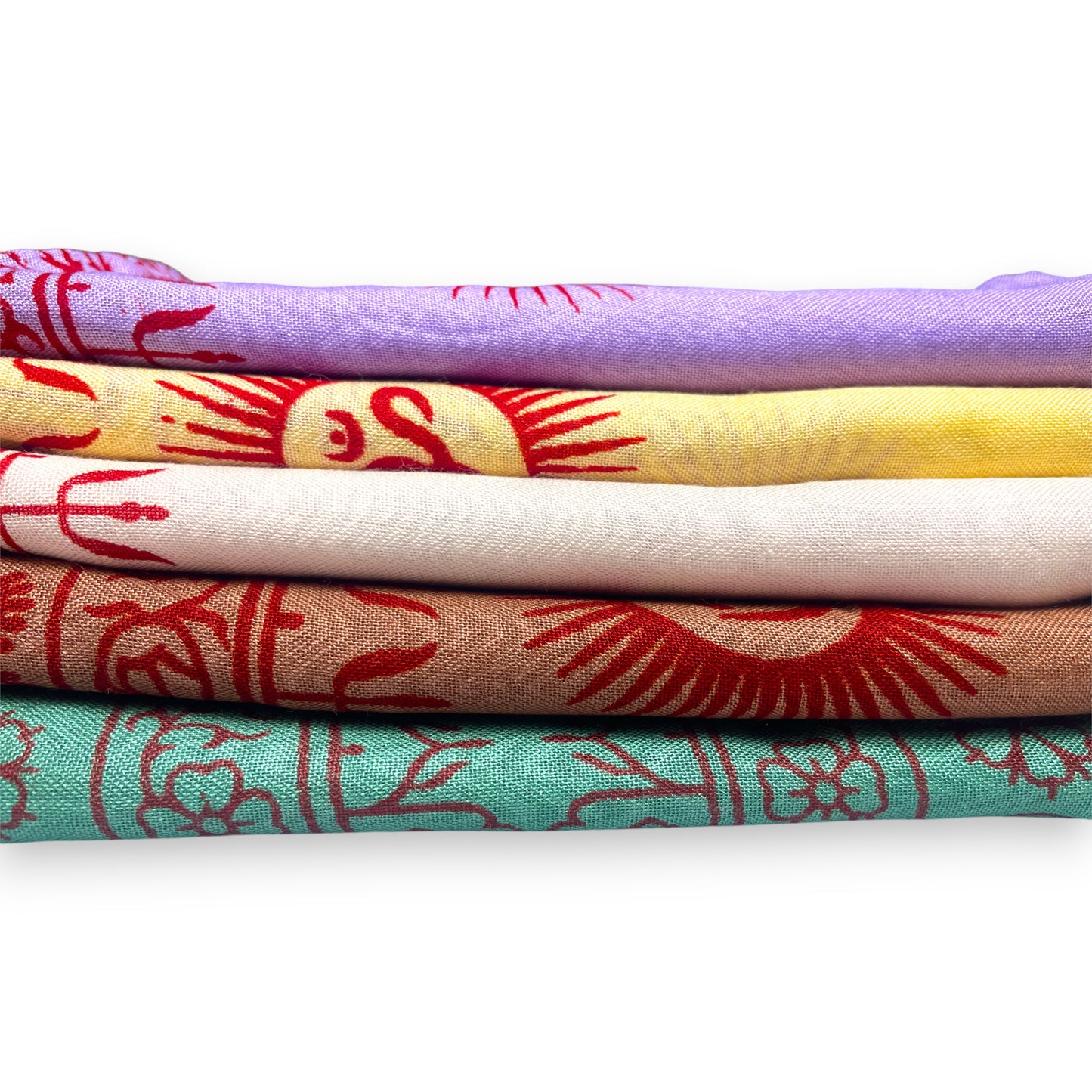 Indisches Tuch Lungi Schal & Sarong OM 185x95 cm