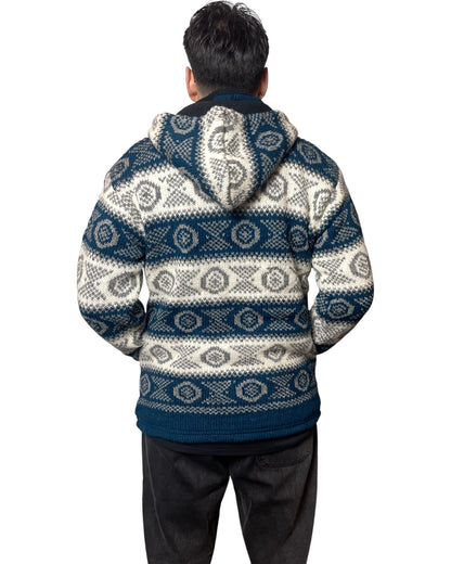 „Khule“ – Handgestrickte Nepal-Wolljacke
