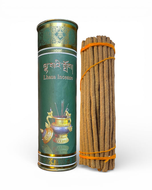 Lhasa Tibetischer Weihrauch Verpackung und Staebchen-Buendel im Set - Tibet Shop Schweiz