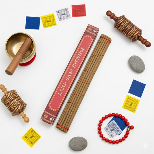 Lug Sam - Tibetische Räucherstäbchen 65g deko