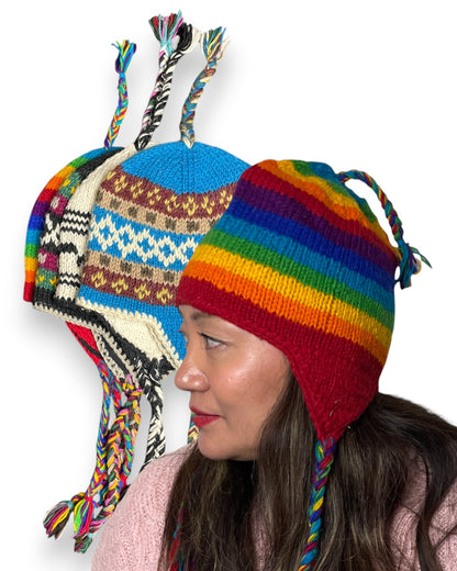 „Manaslu“ – Handgestrickte Nepal-Mütze Titel