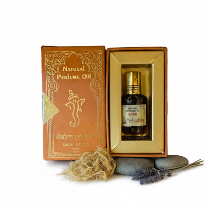 Musk - Chakra Ölparfüm Verpackung