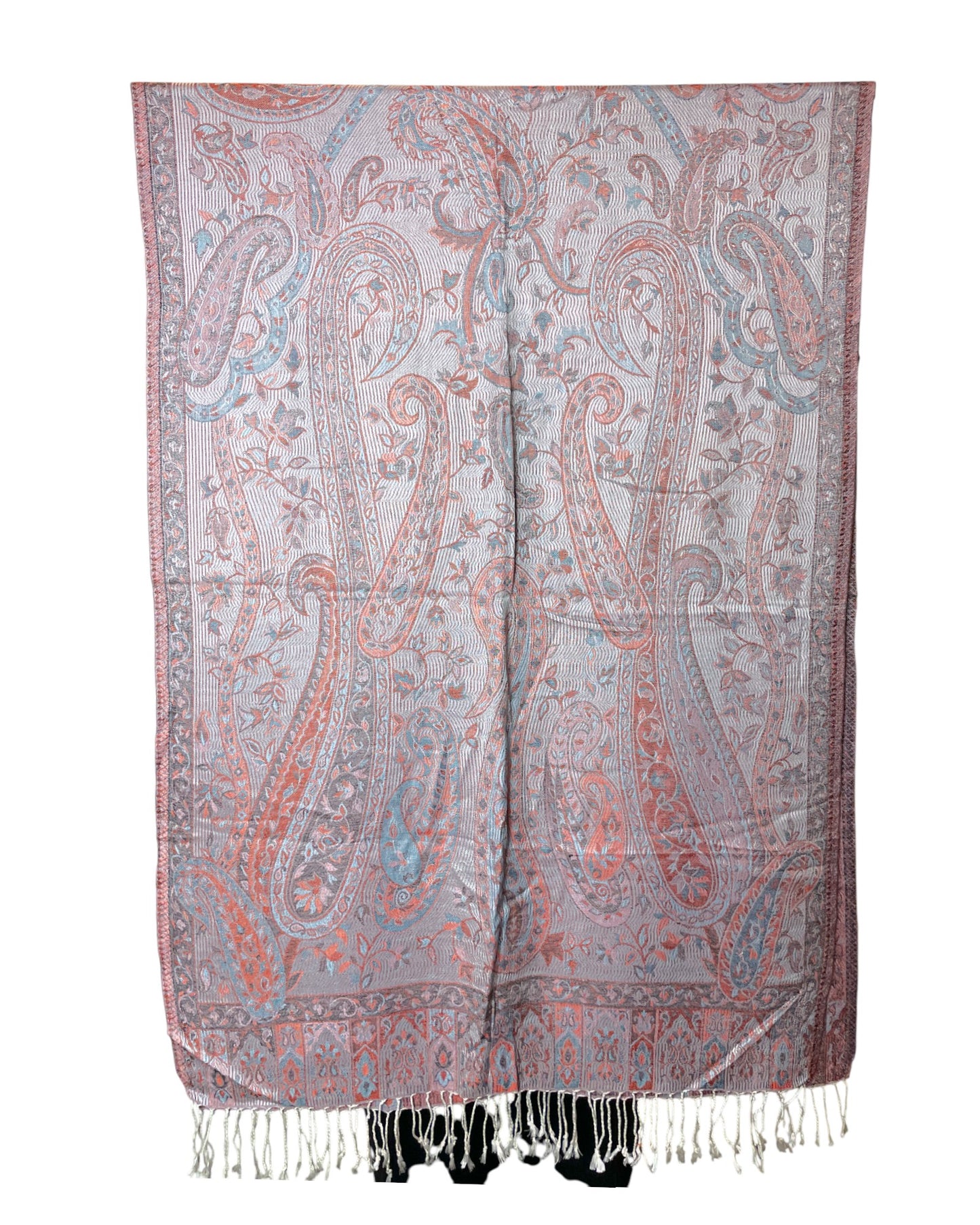 Muster Detail: Paisley Muster Jacquard Seidentuch