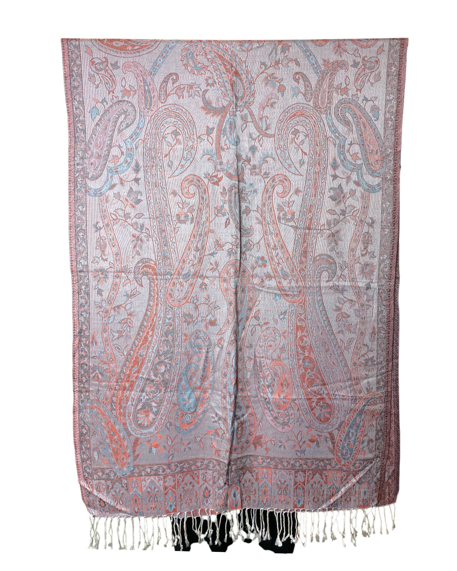Muster Detail: Paisley Muster Jacquard Seidentuch