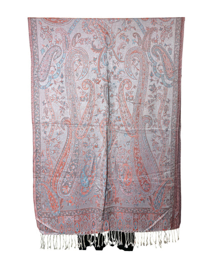 Muster Detail: Paisley Muster Jacquard Seidentuch