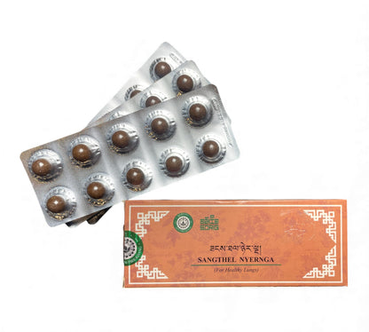 Original Sangthel Nyernga vom Men-Tsee-Khang Dharamsala