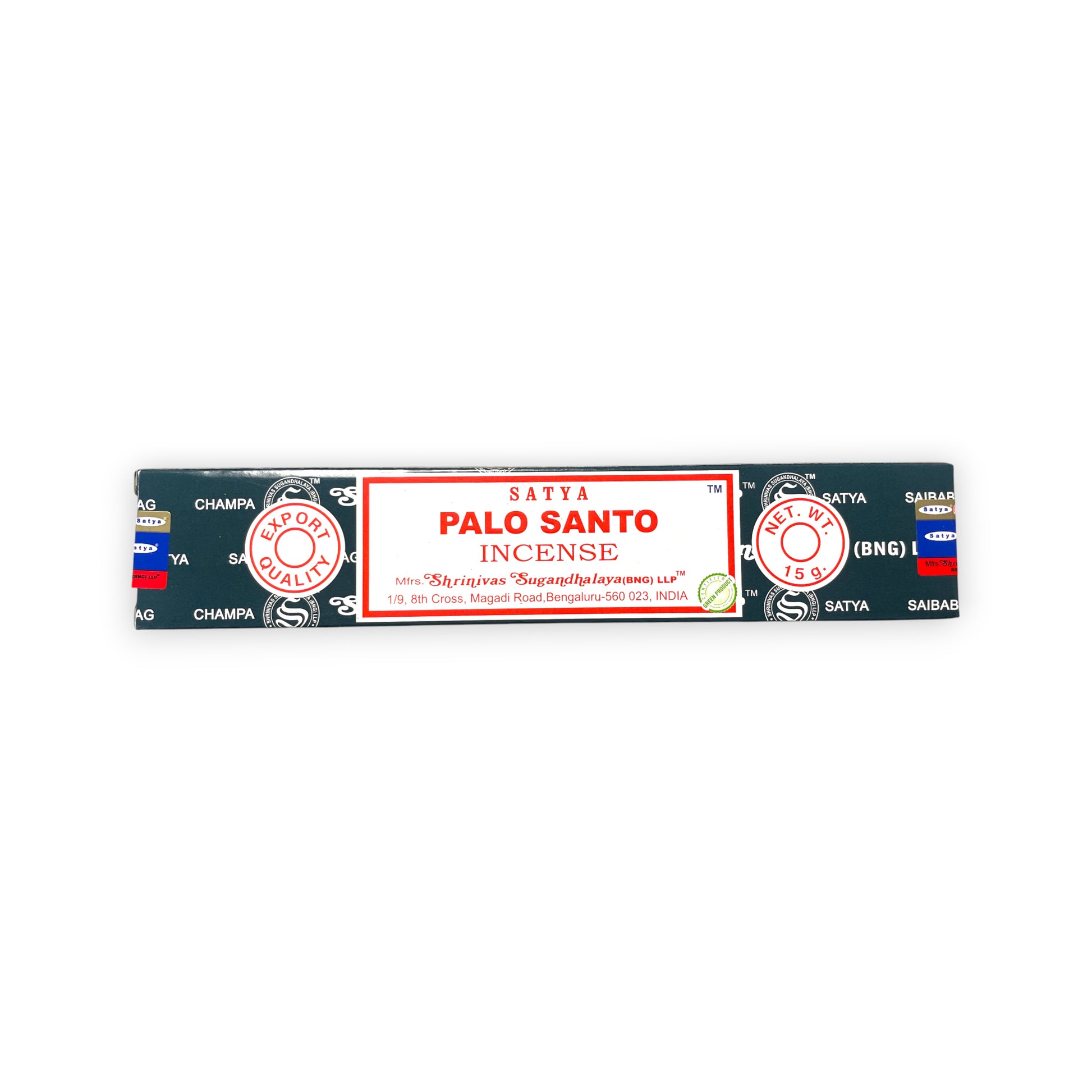 Original Satya Palo Santo Räucherstäbchen 15 g – handgerollt, harzig, 🧘 für Meditation, Yoga und Raumreinigung