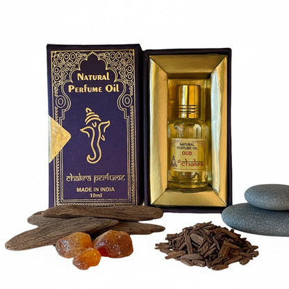 Oud – Chakra Ölparfüm Verpackung
