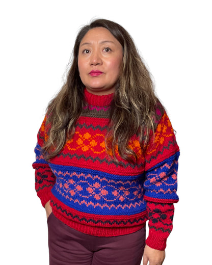 Pahira_Handgestrickter_Nepal-Pullover_Form
