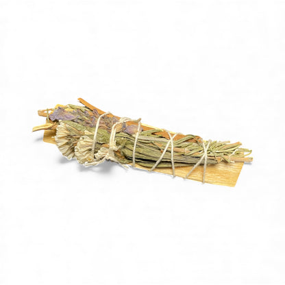 Palo Santo Räucherbündel mit Kräutern Rosmarin