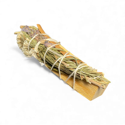 Palo Santo Räucherbündel mit Kräutern Zimt