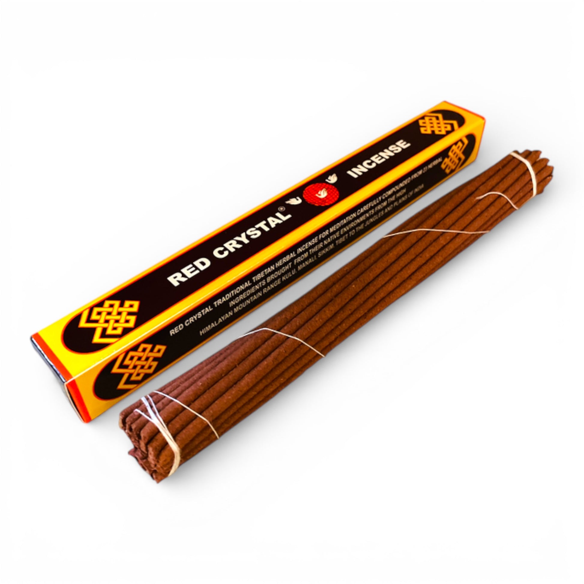 Red Crystal Tibetische Raeucherstaebchen Original aus der Drigung Kagyue Tradition - Himalaya Vibes Bern.