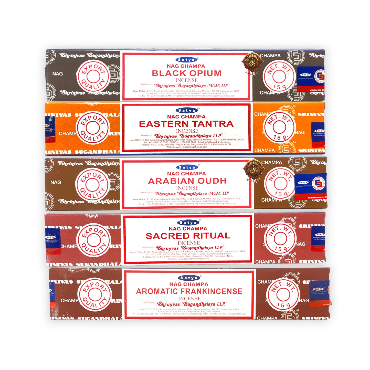 Satya Räucherstäbchen Set „Female Energy Restore“ Sorten