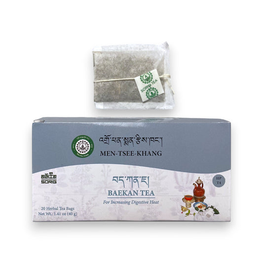 Sorig Baekan Tea 20 Teebeutel Tibetischer Kraeutertee fuer Verdauung und Vitalitaet