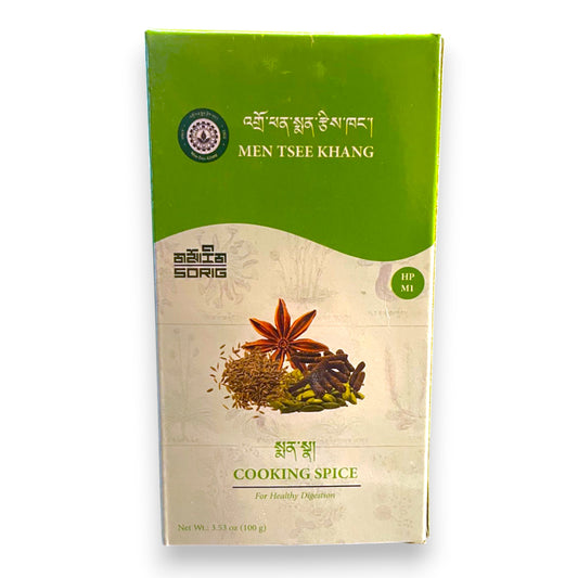 Sorig Cooking Spice tibetische Gewuerzmischung 100g Verpackung