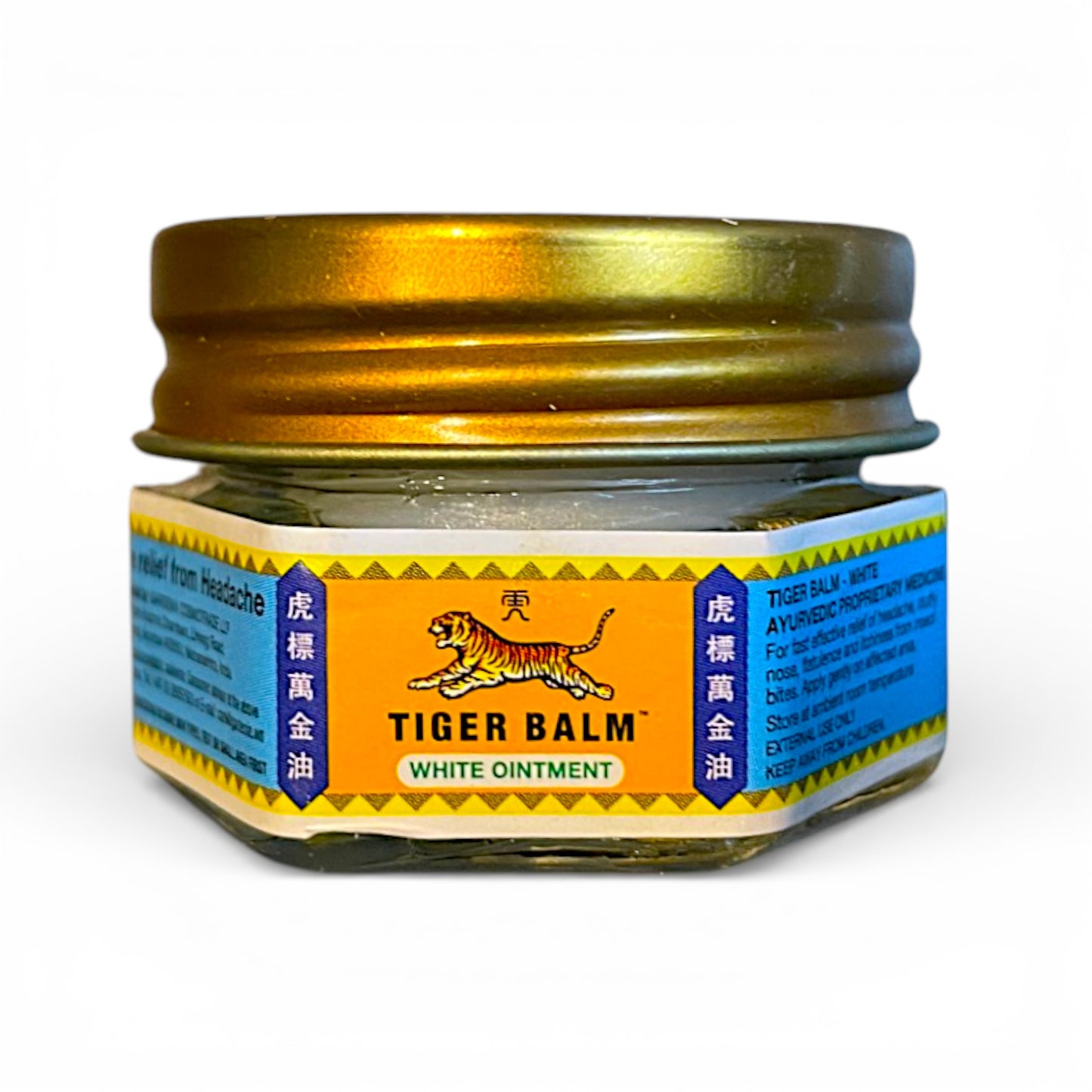 Tiger Balm White Original Weisser Tigerbalsam 9 ml Glas Salbe gegen Insektenstiche Himalaya Vibes Bern
