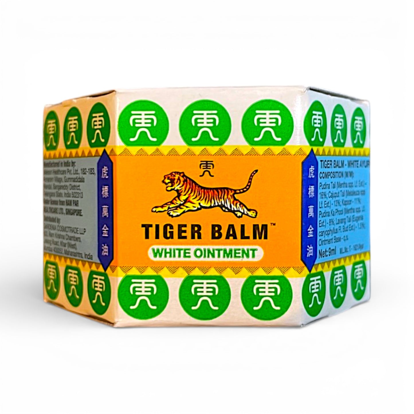 Tiger Balm White Original Weisser Tigerbalsam 9 ml Packung Inhaltsstoffe und Anwendung Himalaya Vibes Bern