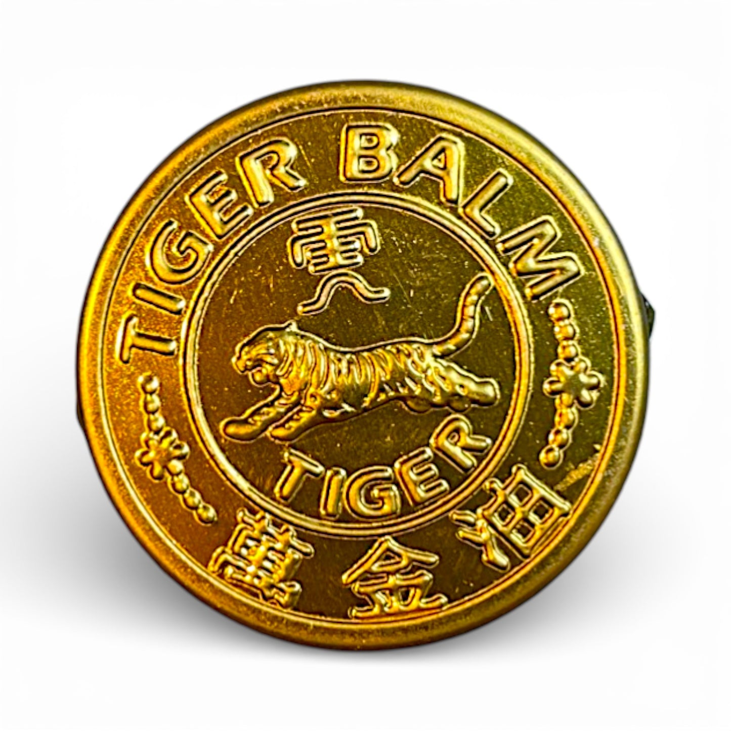 Tiger Balm White Original Weisser Tigerbalsam 9 ml goldener Deckel mit Tiger Logo Himalaya Vibes Bern