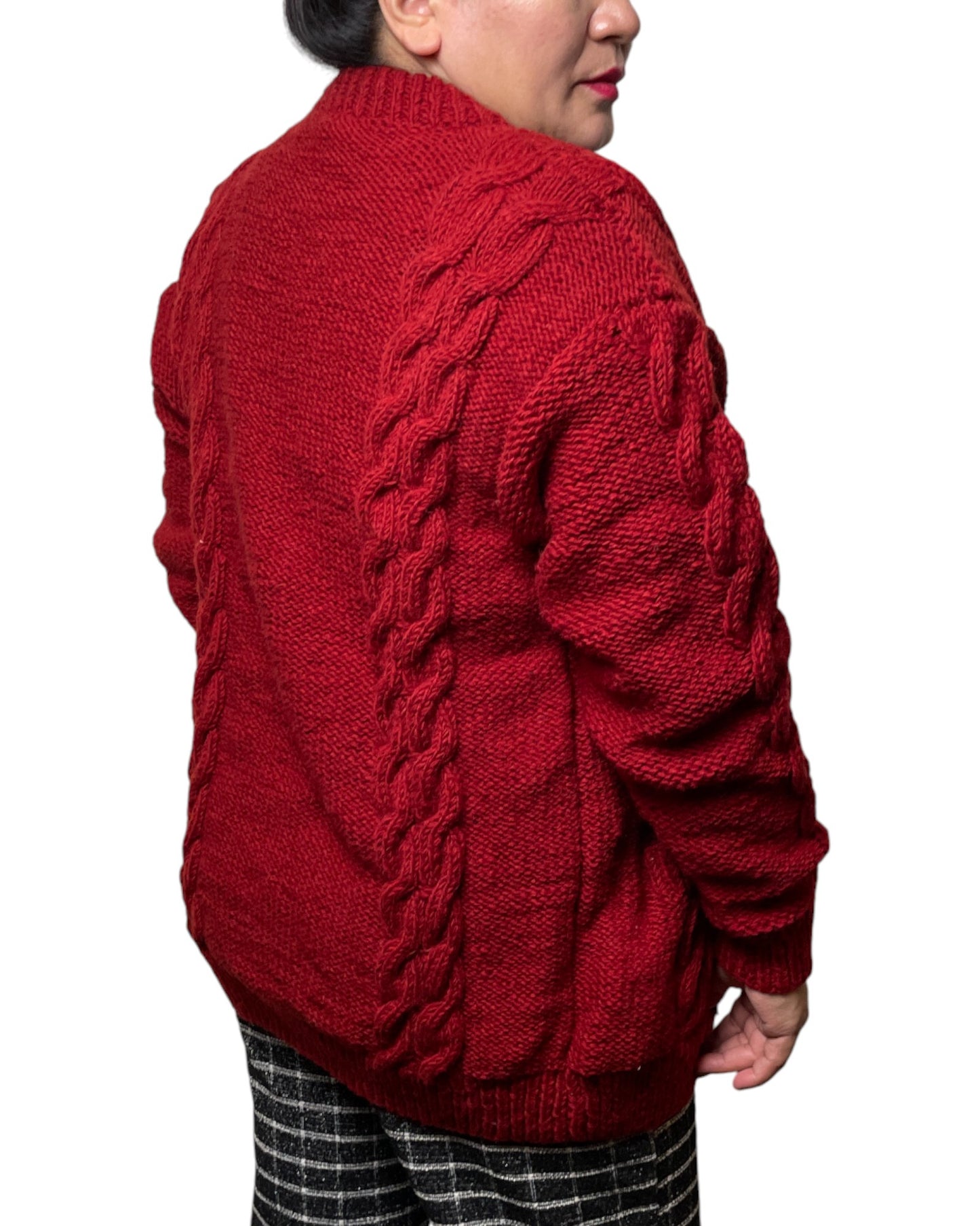 Timal – Handgestrickter Nepal-Cardigan seite