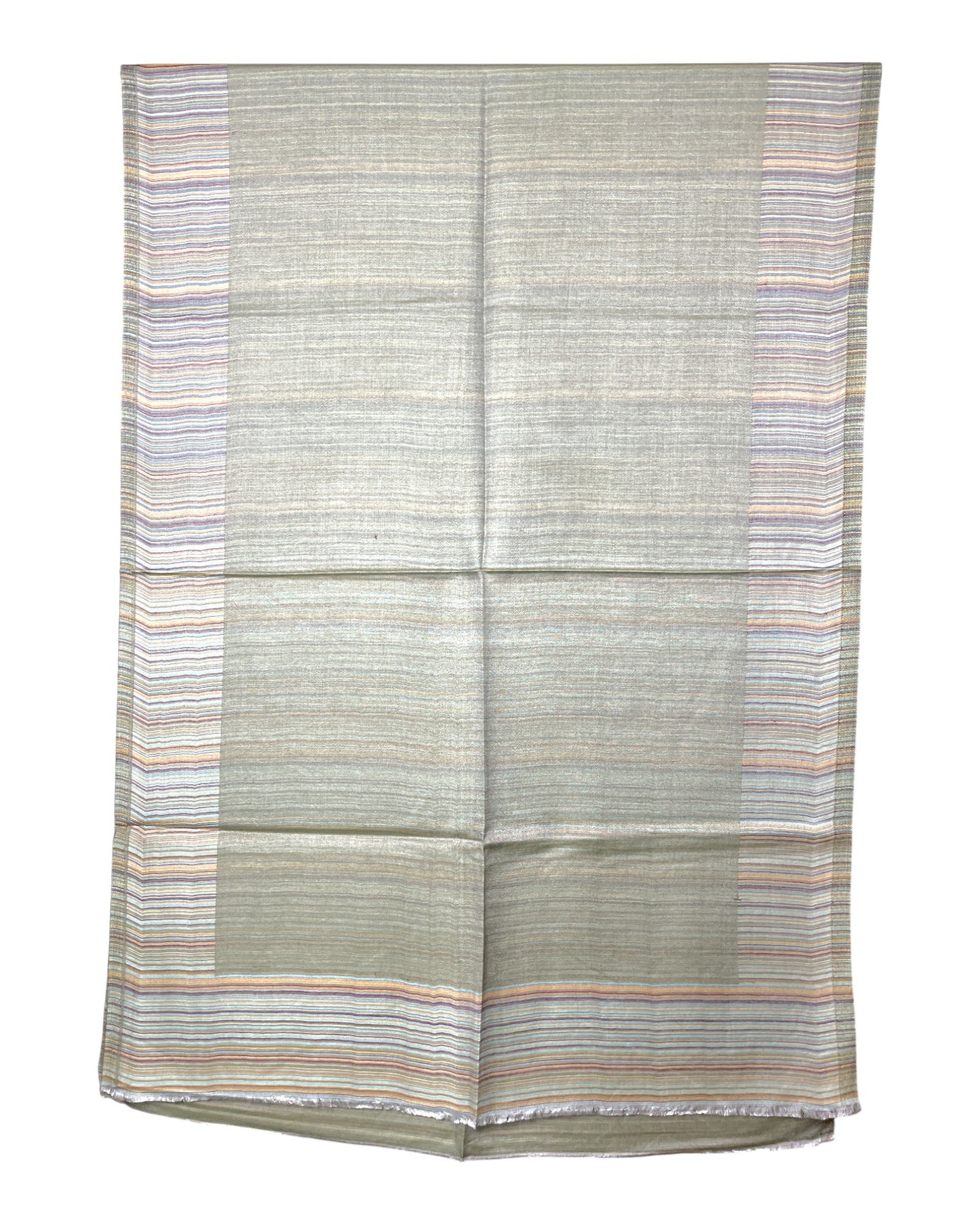 Wendeseite B: Ruhige einfarbige Seite Oliv Grau
