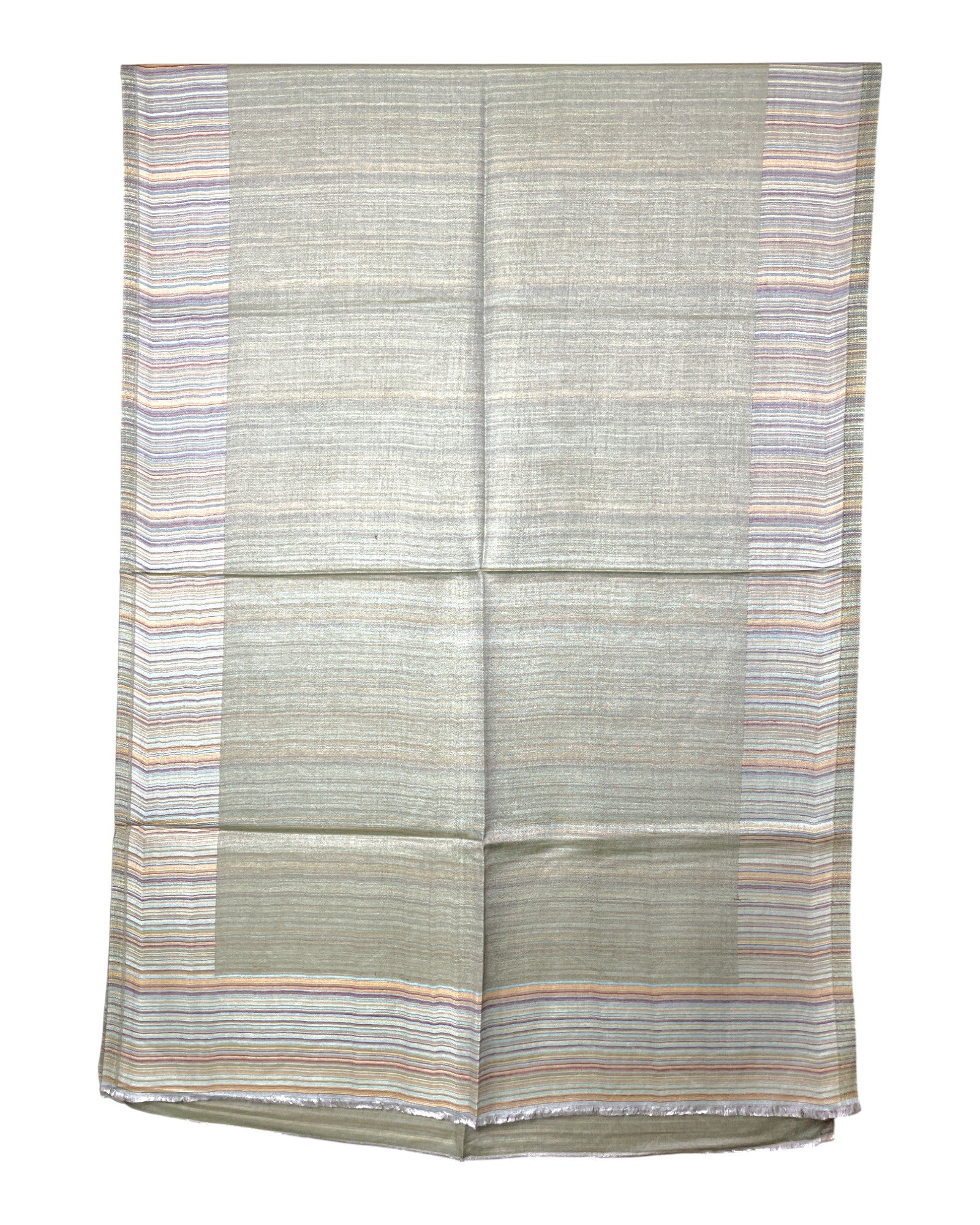 Wendeseite B: Ruhige einfarbige Seite Oliv Grau
