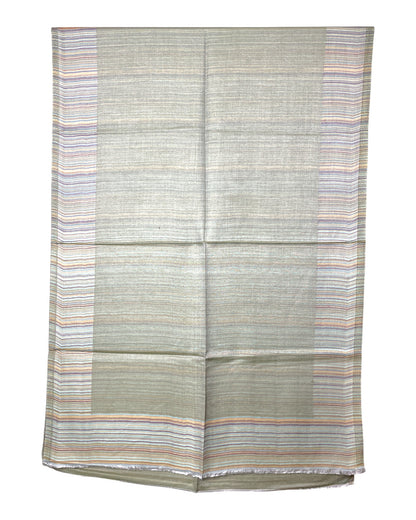 Wendeseite B: Ruhige einfarbige Seite Oliv Grau
