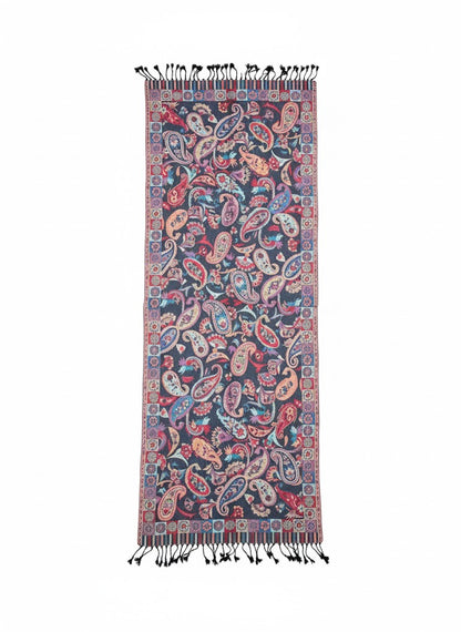 Indischer Paisley-Schal – Midnight Garden