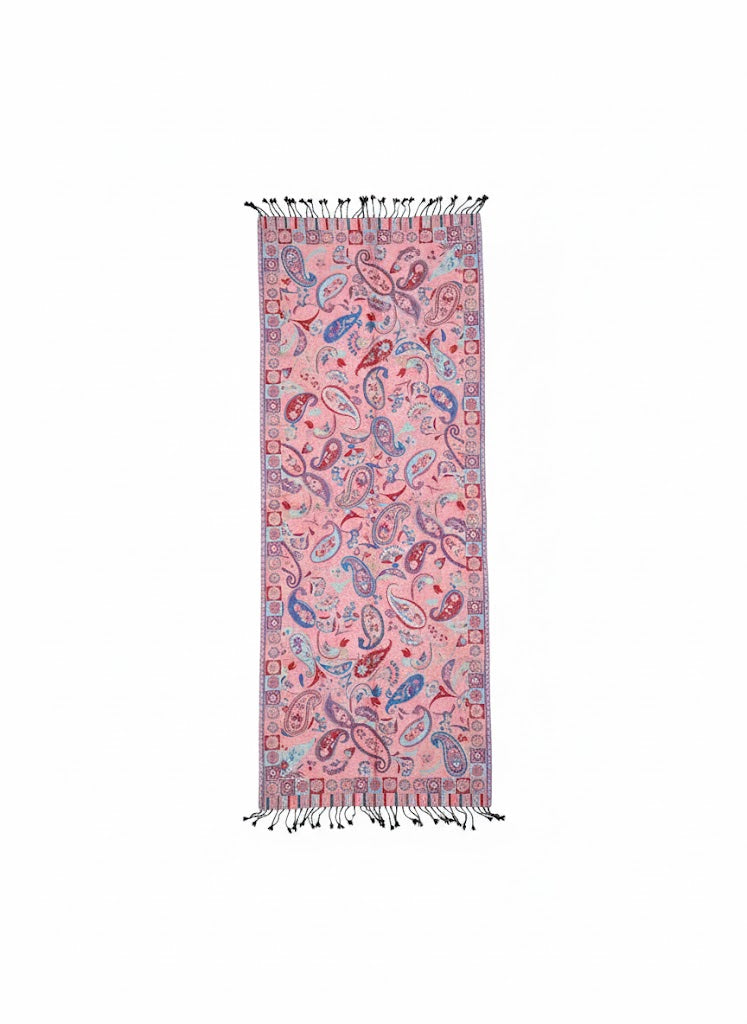 Indischer Paisley-Schal – Midnight Garden