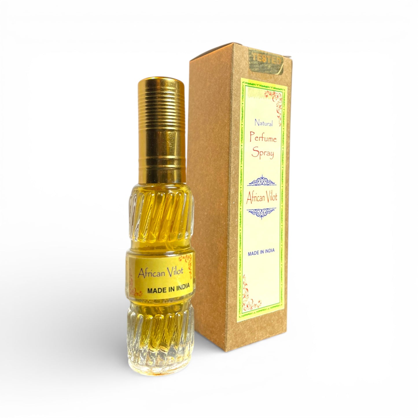 african violet natuerliches spray parfüm 50 ml flasche mit karton verpackung himalaya vibes bern