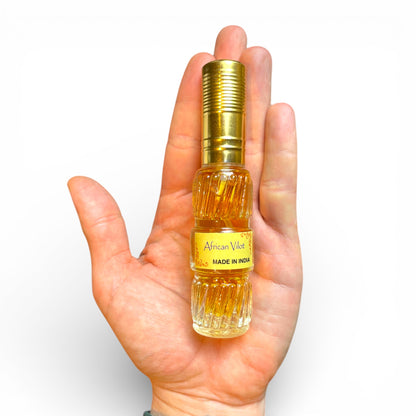 african violet natural perfume spray geoeffnet mit zerstaeuber kappe himalaya vibes online shop