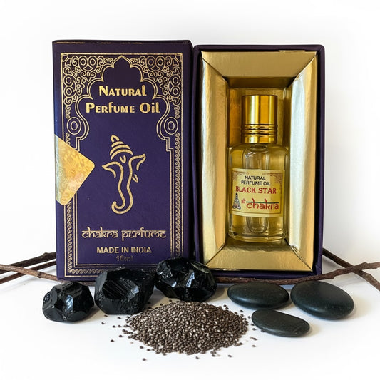 Black Star - Chakra Natürliches Parfüm Öl