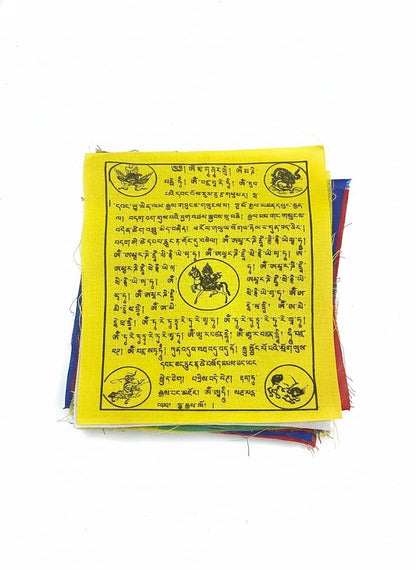 Tibetische Gebetsfahnen aus Baumwolle