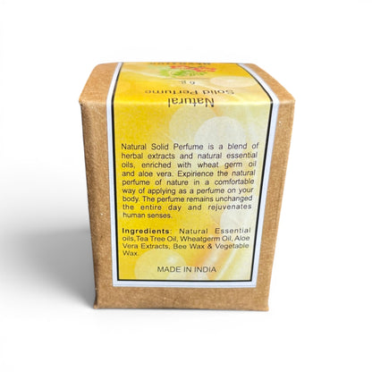Devotion - Natural Solid Perfume | 6g | Wooden Box