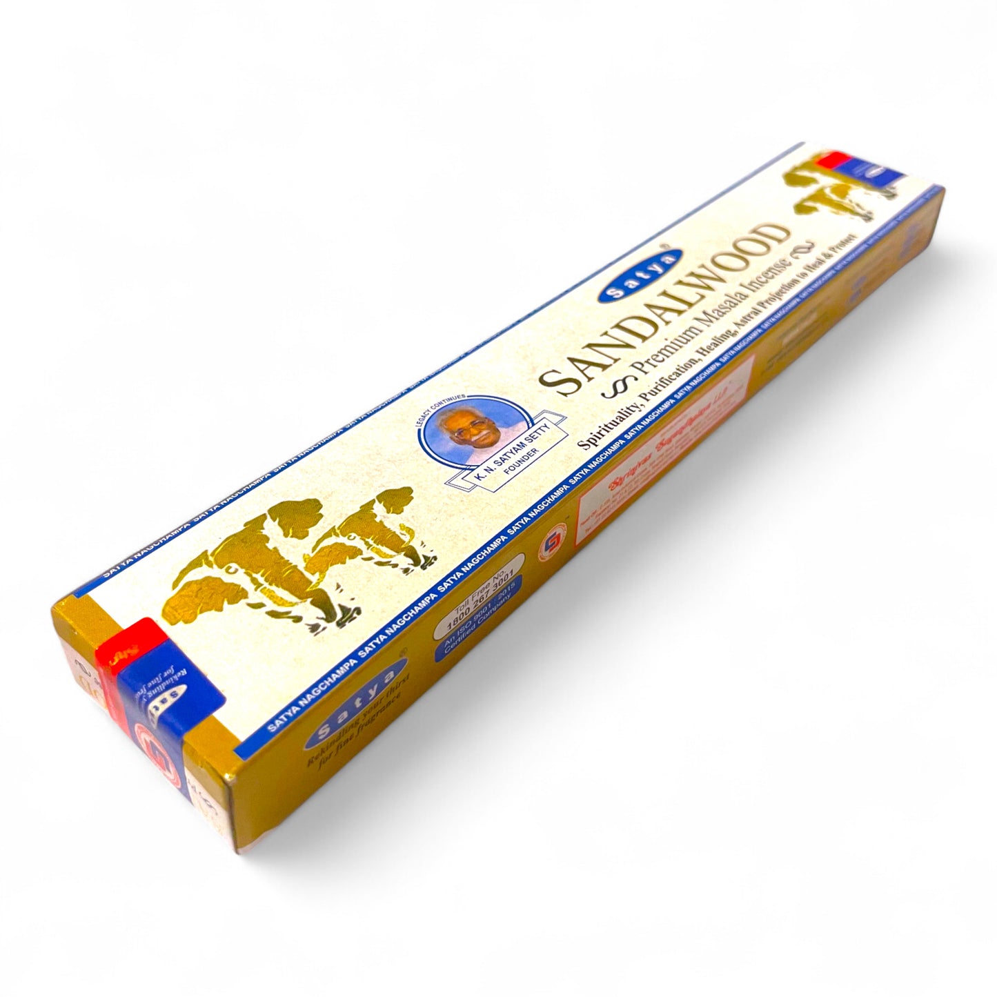 Sandalwood Satya Premium Masala Räucherstäbchen 