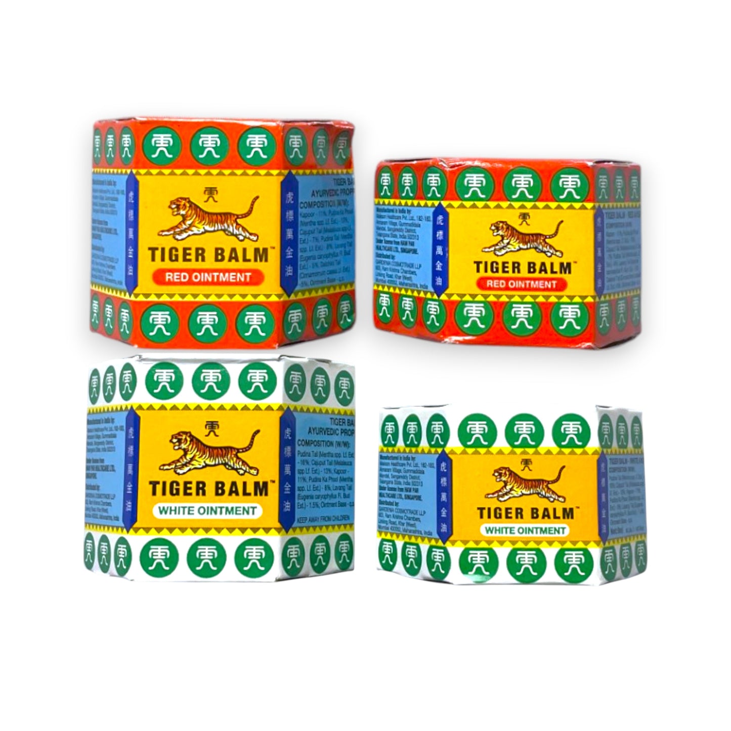 Tiger Balm Red / White – 9 ml or 21 ml