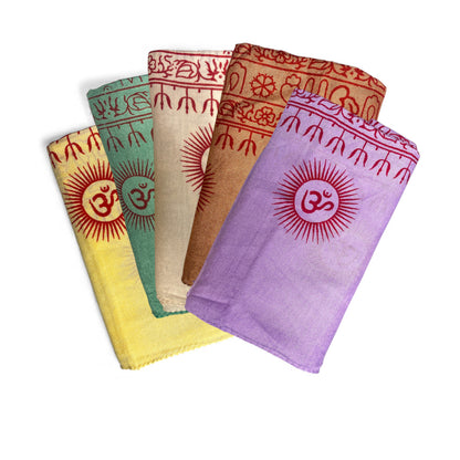 Indisches Tuch Lungi Schal & Sarong OM 185x95 cm