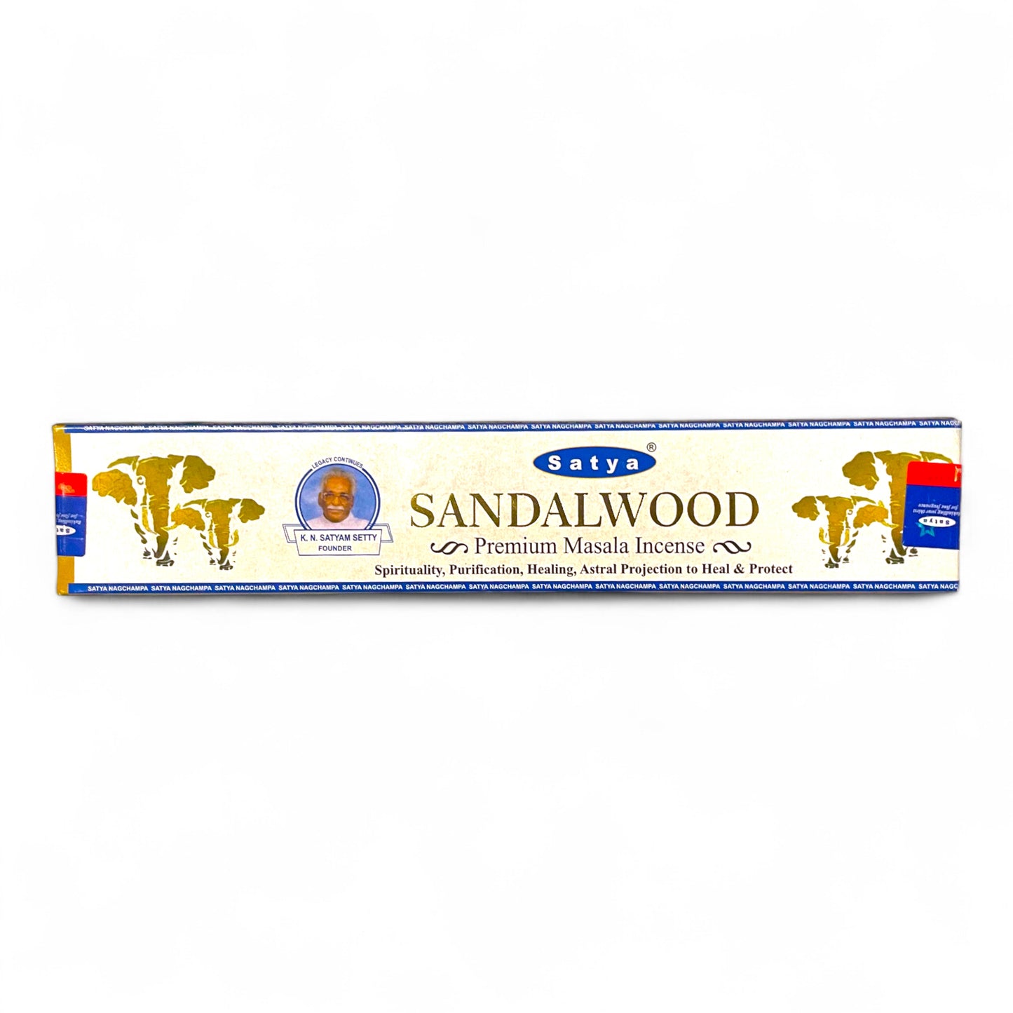 Sandalwood Satya Premium Masala Räucherstäbchen 