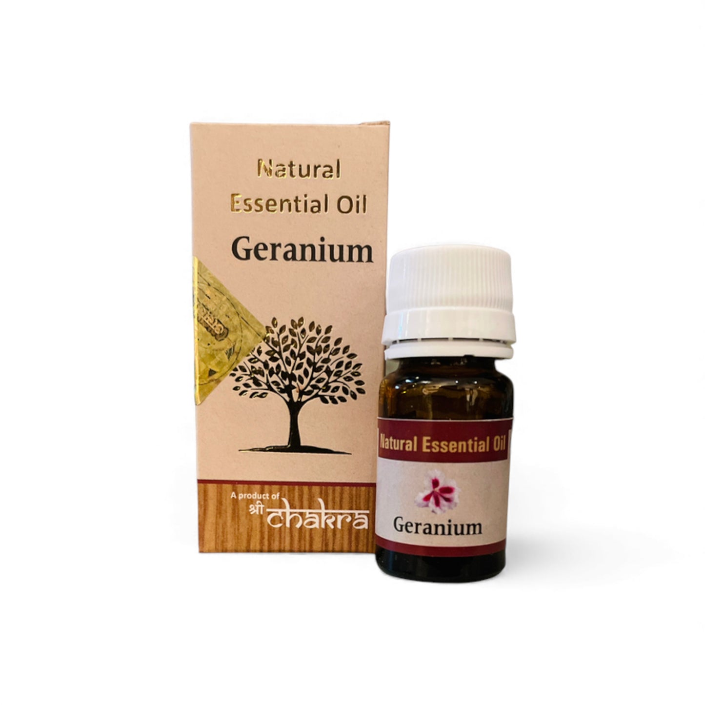 Chakra Natürliches Essential Öl Geranie, 10ml