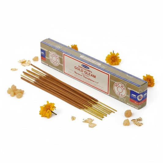 Gold Gleam - Satya Räucherstäbchen 15g