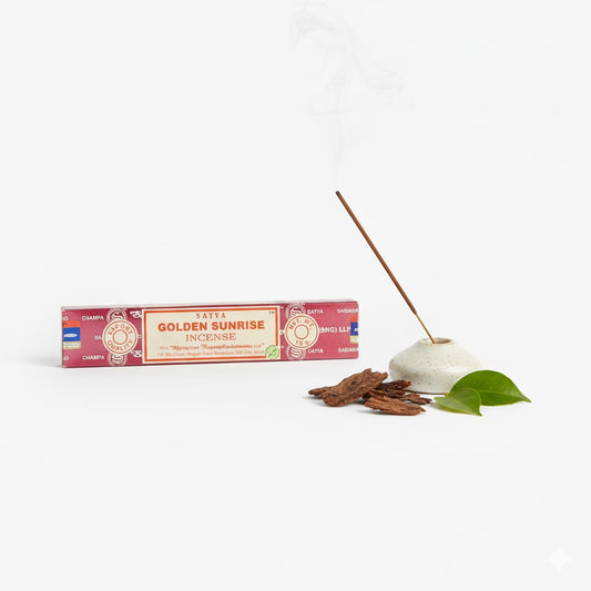 Golden Sunrise - Satya Räucherstäbchen 15g