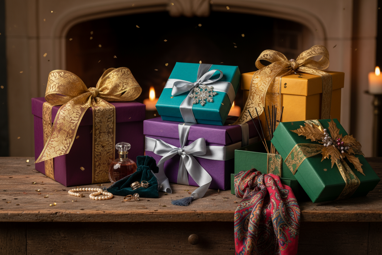 grosse farbige geschenkboxen