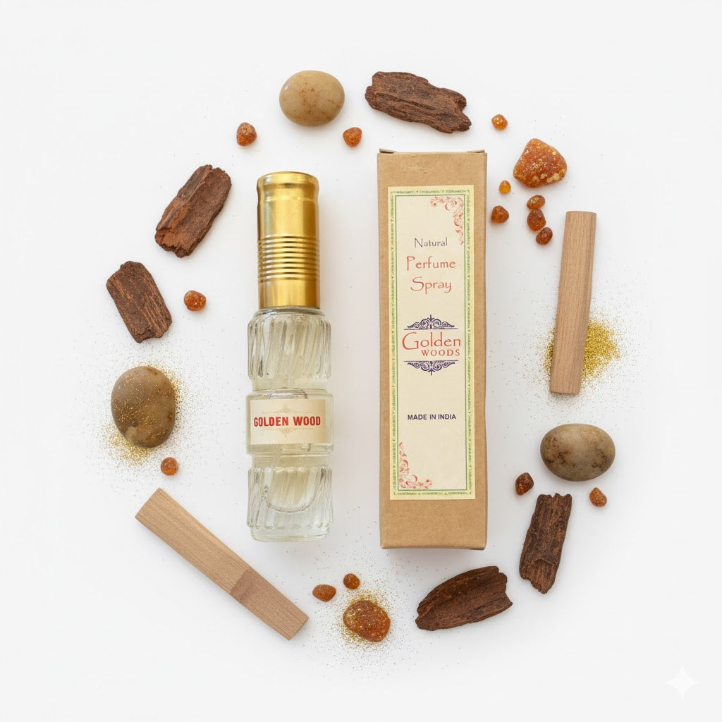 Golden Wood - Natürliches Spray Parfüm