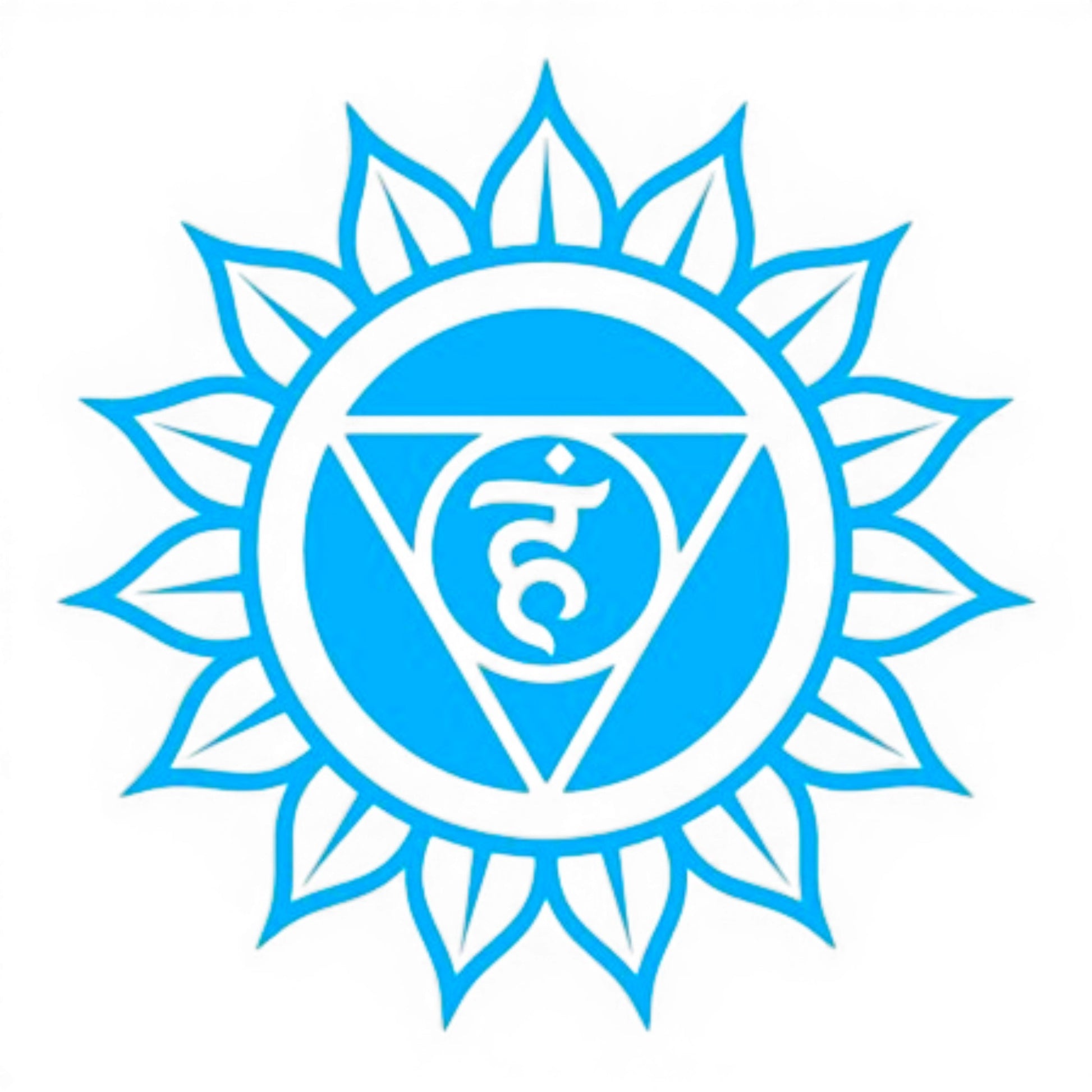 Hellblaues Halschakra Symbol Vishuddha – Himalaya Vibes Bern, Tibet Laden & Online Shop Schweiz
