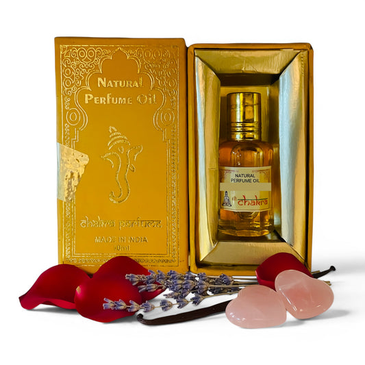 Heart Energy Chakra Parfümöl Roll-On 10 ml – natürliches Duftöl aus Indien | Himalaya Vibes
