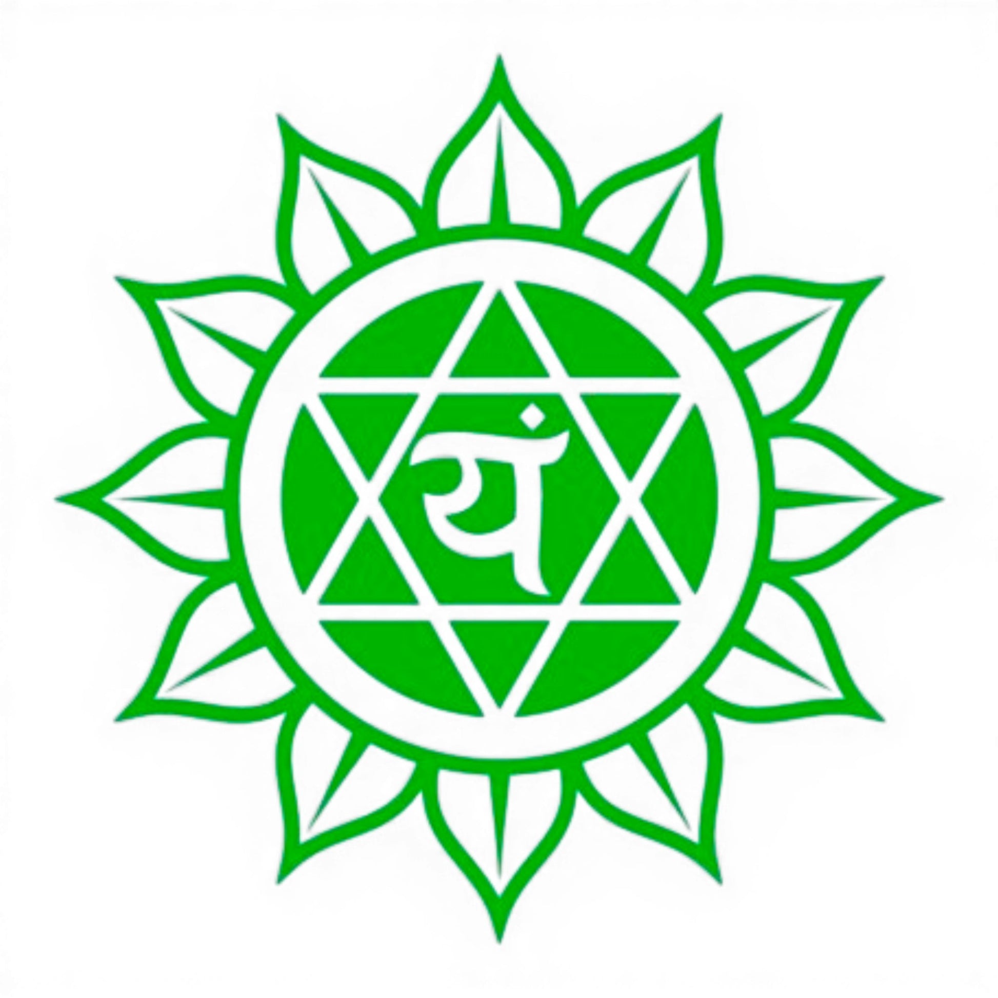 Grünes Herzchakra Symbol Anahata – Himalaya Vibes Bern, Tibet Laden & Online Shop Schweiz