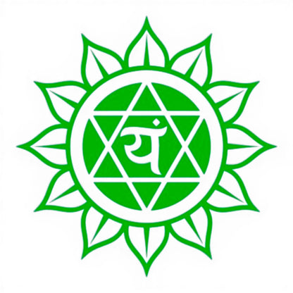 Grünes Herzchakra Symbol Anahata – Himalaya Vibes Bern, Tibet Laden & Online Shop Schweiz
